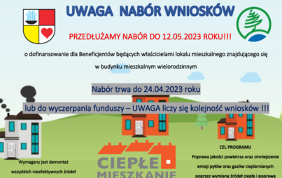 Zdjęcie do nab&oacute;r w programie &quot;Ciepłe Mieszkanie&quot; przedłużony!