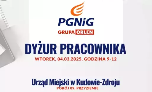 Zdjęcie do Dyżur pracownika PGNiG