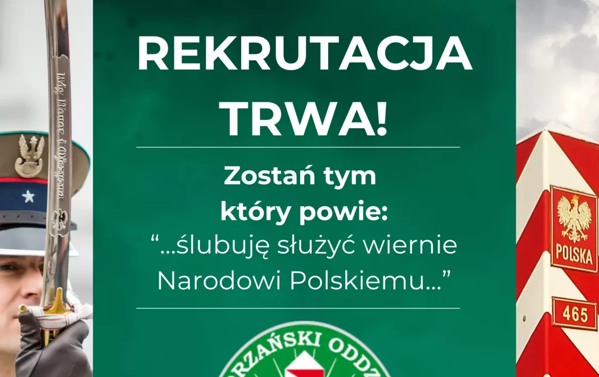 Zdjęcie do Rekrutacja do Straży Granicznej