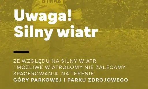 Zdjęcie do Uwaga! Silny wiatr!