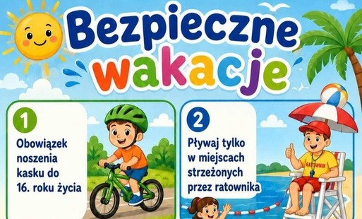Zdjęcie do Bezpieczne wakacje!